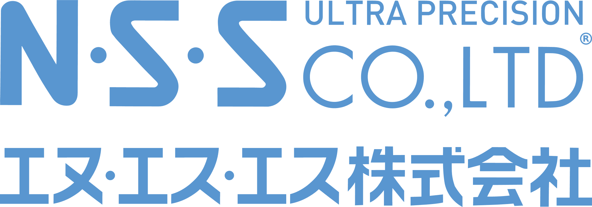ロゴタイプ横組＋和文社名（カラー）