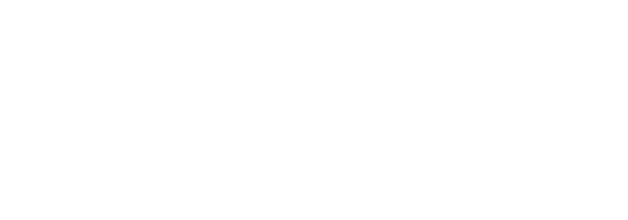ロゴタイプ横組＋和文社名（ホワイト）