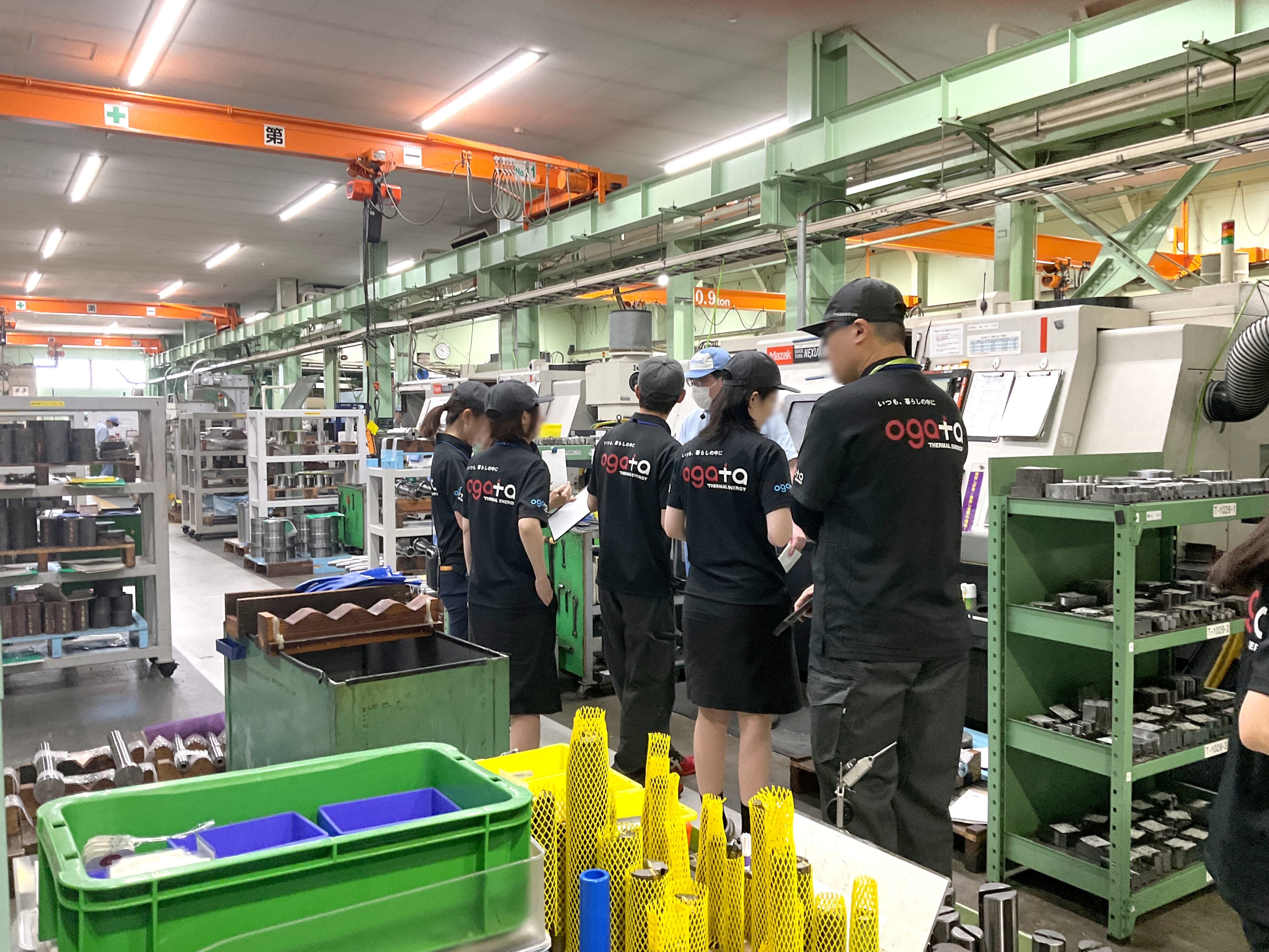 小片鉄工様が5S見学会で来社されました